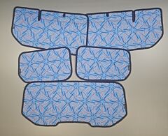 Lagerware:  Wohnraumset Ford Transit und Tourneo Connect  [Funky Reef  /Schwarz]