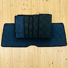 Lagerware: Magnet-Thermomatten VW T6 und T61 Wohnraum-Set [DriveDressy Misty Mountains Blue/ Schwarz]