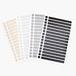 Farbaufkleber für Metallpad (1 Stück) small