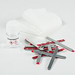 Metallpad SILBER (Metallstreifen selbstklebend) als Haftpunkt für Magnete small