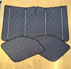 Lagerware: Magnet-Thermomatte VW Crafter und Mercedes Sprinter Cockpitset [DriveDressy Misty Mountains / Schwarz]