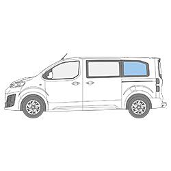 MULTIBOARD Klett-Fenstertaschensystem Citroën Spacetourer Jumpy Pössl Campster Vanster small
