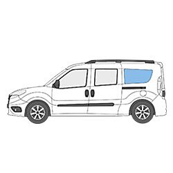 MULTIBOARD système de pochettes de fenêtre à scratch Fiat Doblo 2 (depuis 2010) et Opel Combo 4 (2011-2018) small