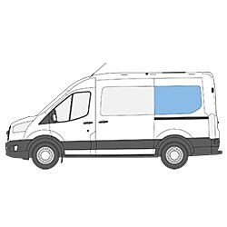 MULTIBOARD Klett-Fenstertaschensystem Ford Transit 7 (2014-heute)