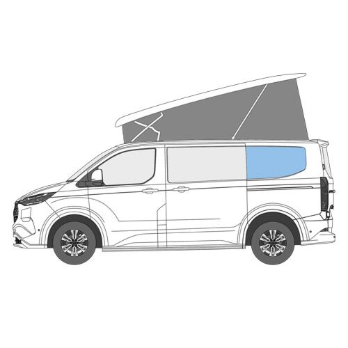 MULTIBOARD Klett-Fenstertaschensystem Ford Transit Custom Nugget 2. Generation (V710) Shop