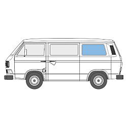 MULTIBOARD Klett-Fenstertaschensystem VW T3