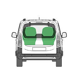 MULTIBOARD Klett-Sitztaschensystem Peugeot Rifter, Citroen Berlingo, Opel Combo, Toyota Proace City small