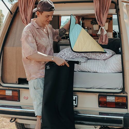 Packsack für Magnet-Thermomatten (passend für Wohnraum- oder Komplett-Set)