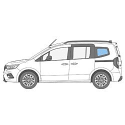 MULTIBOARD Klett-Fenstertaschensystem VW Caddy 3 und 4 (2003-2020) small