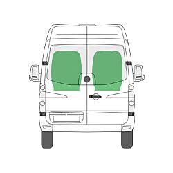 MULTIBOARD Klett-Sitztaschensystem VW Crafter 1 (2006-2016) und Mercedes Sprinter 906 (2006-2018) small