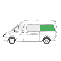 MULTIBOARD Klett-Sitztaschensystem Mercedes-Benz Sprinter (2006-2018) Seitenscheiben hinten