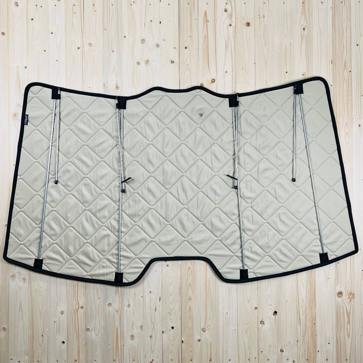 Lagerware: Magnet-Thermomatten VW ID. Buzz (People-Mover) Komplett-Set [SAND (Beige) /Schwarz]