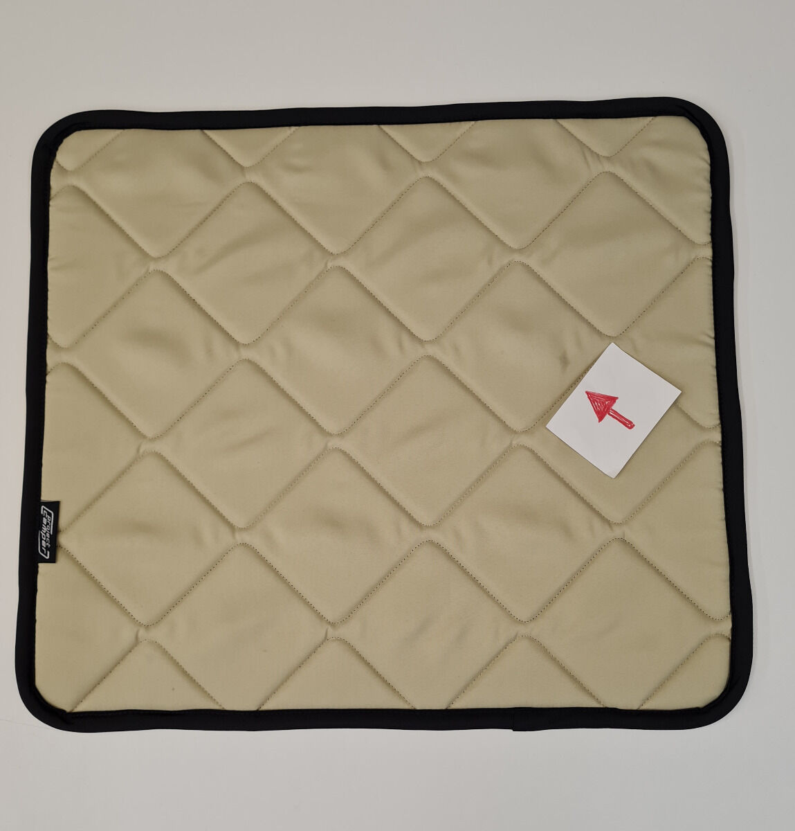 B-Ware: Magnet-Thermomatte Mercedes MB 100 Heckscheibe Flügeltür Beifahrerseite [Beige/Schwarz]