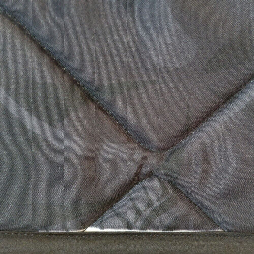 B-Ware: Magnet-Thermomatte VW T4 Seitenscheibe hinten Fahrerseite kurzer Radstand [Tiki Mask SCHWARZ/ Schwarz]