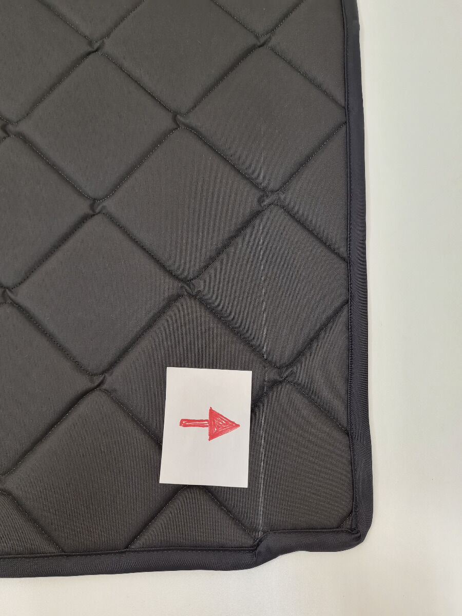 B-Ware: Magnet-Thermomatte Mercedes V-Klasse, Vito Seitenscheibe Cockpit Fahrerseite (inkl. kleiner Dreiecksscheibe) [Stone (grau))/Schwarz]