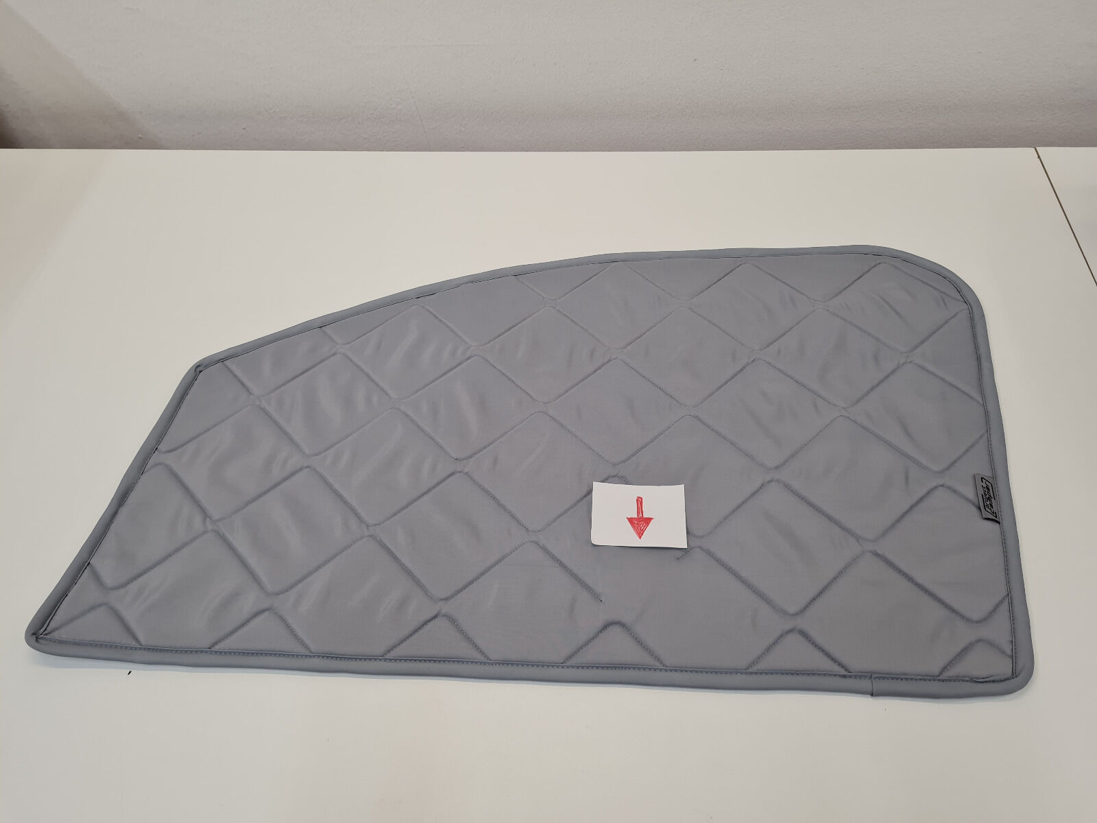B-Ware: Magnet-Thermomatte Citroen Jumpy, Spacetourer (baugleich: Opel, Peugeot, Pössl, Toyota) Seitenscheibe Cockpit Beifahrerseite [Stone (grau)/Lichtgrau]