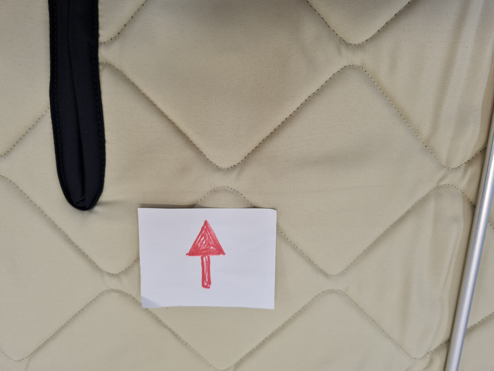 B-Ware: Magnet-Thermomatte Mercedes V-Klasse, Vito Windschutzscheibe mit Innenrückspiegel [Sand (beige)/Schwarz]