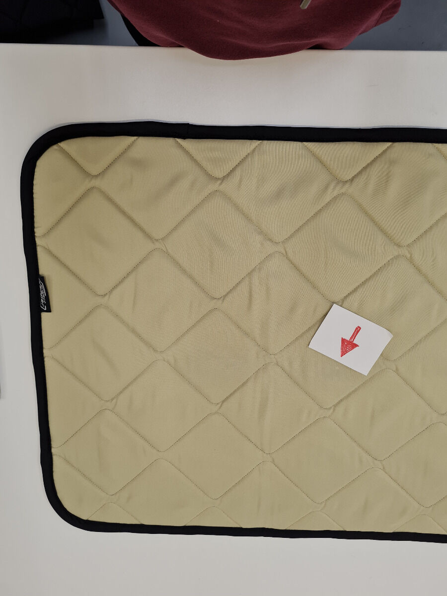 B-Ware: Magnet-Thermomatte Fiat Ducato, Peugeot Boxer u. Citroen Jumper Seitenscheibe Mitte Beifahrerseite Schiebetür mit Schiebefenster verkleidet (L2, L3, L4) [Sand (beige)/Schwarz]