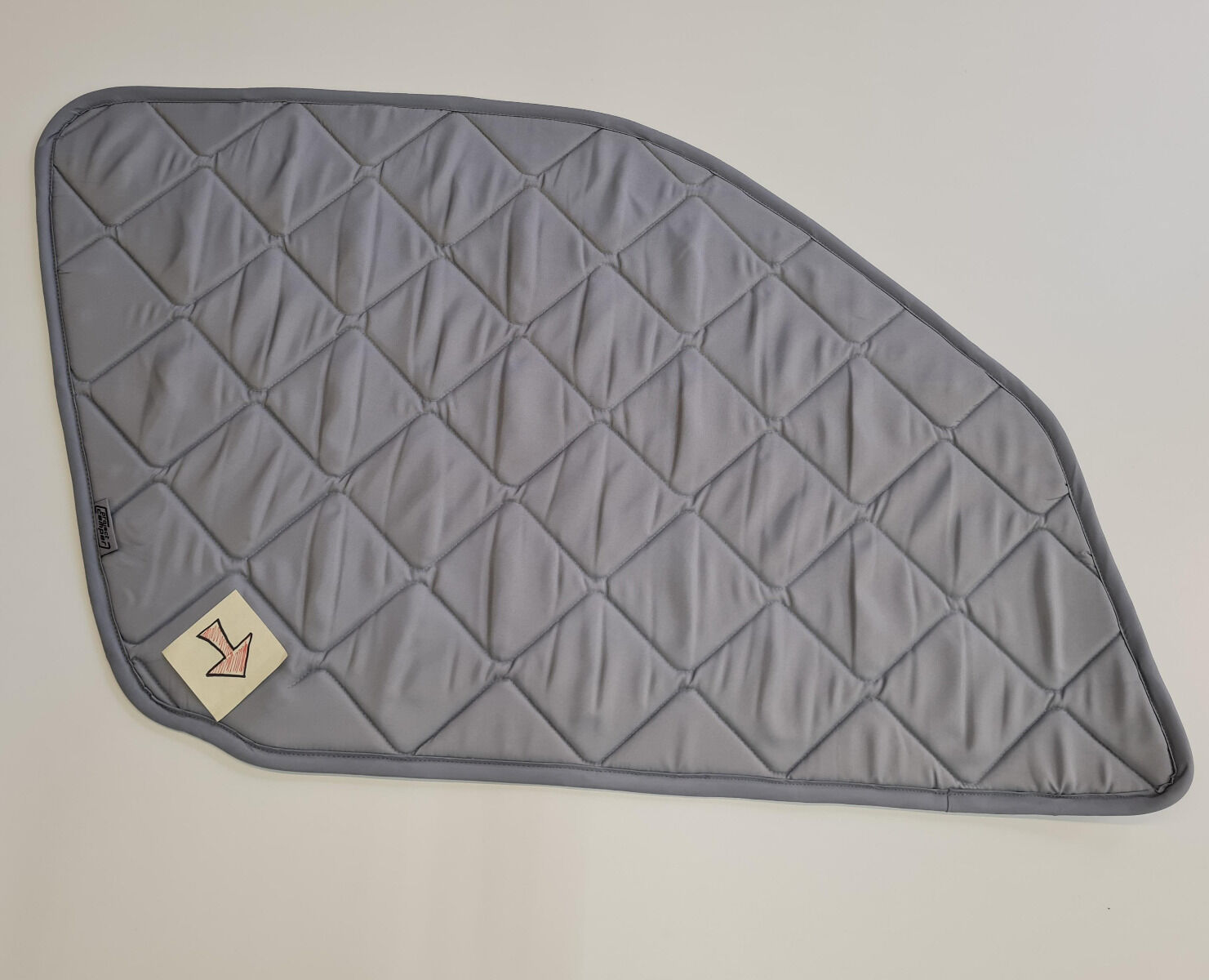 B-Ware: Magnet-Thermomatte VW Crafter 2 Seitenscheibe Cockpit Fahrerseite [Stone (grau)/Grau]