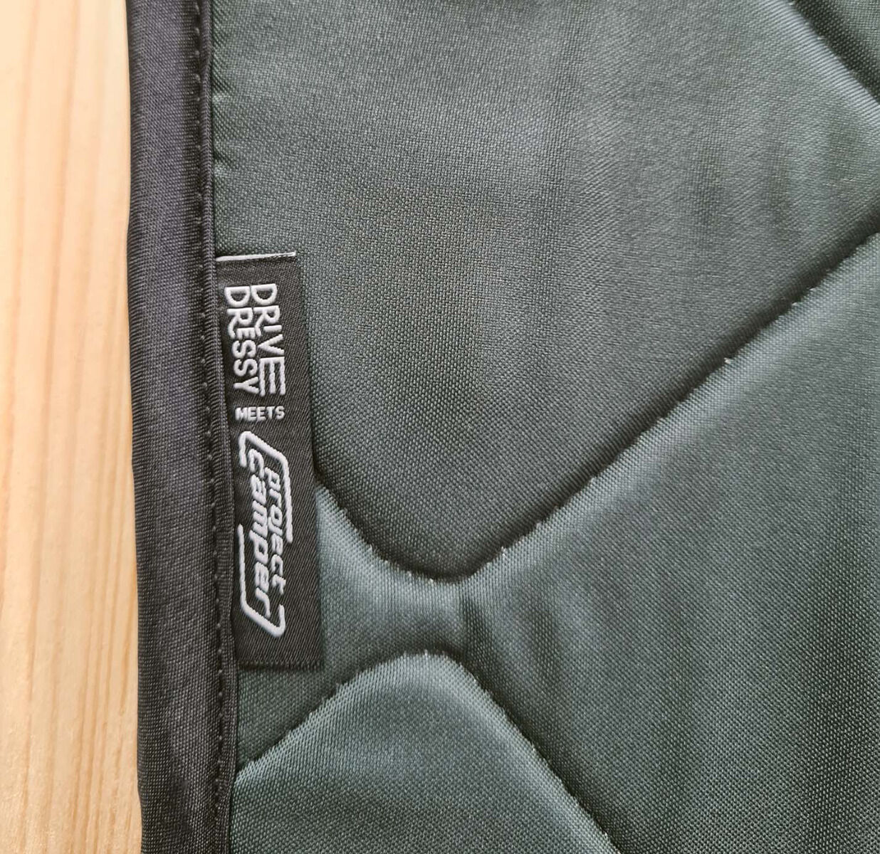 Lagerware: Magnet-Thermomatten  VW T6.1 Cockpit- Set  [DriveDressy magic forest green / Schwarz]