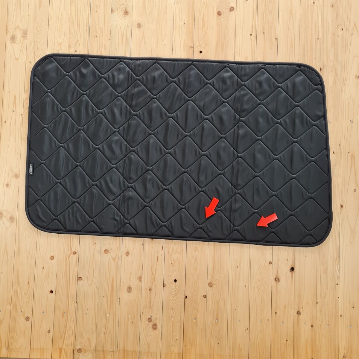 B-Ware: Magnet-Thermomatte Ford Transit ab 2014 Seitenscheibe Mitte Fahrerseite mit Schiebefenster (L2, L3, L4) Schwarz / Schwarz
