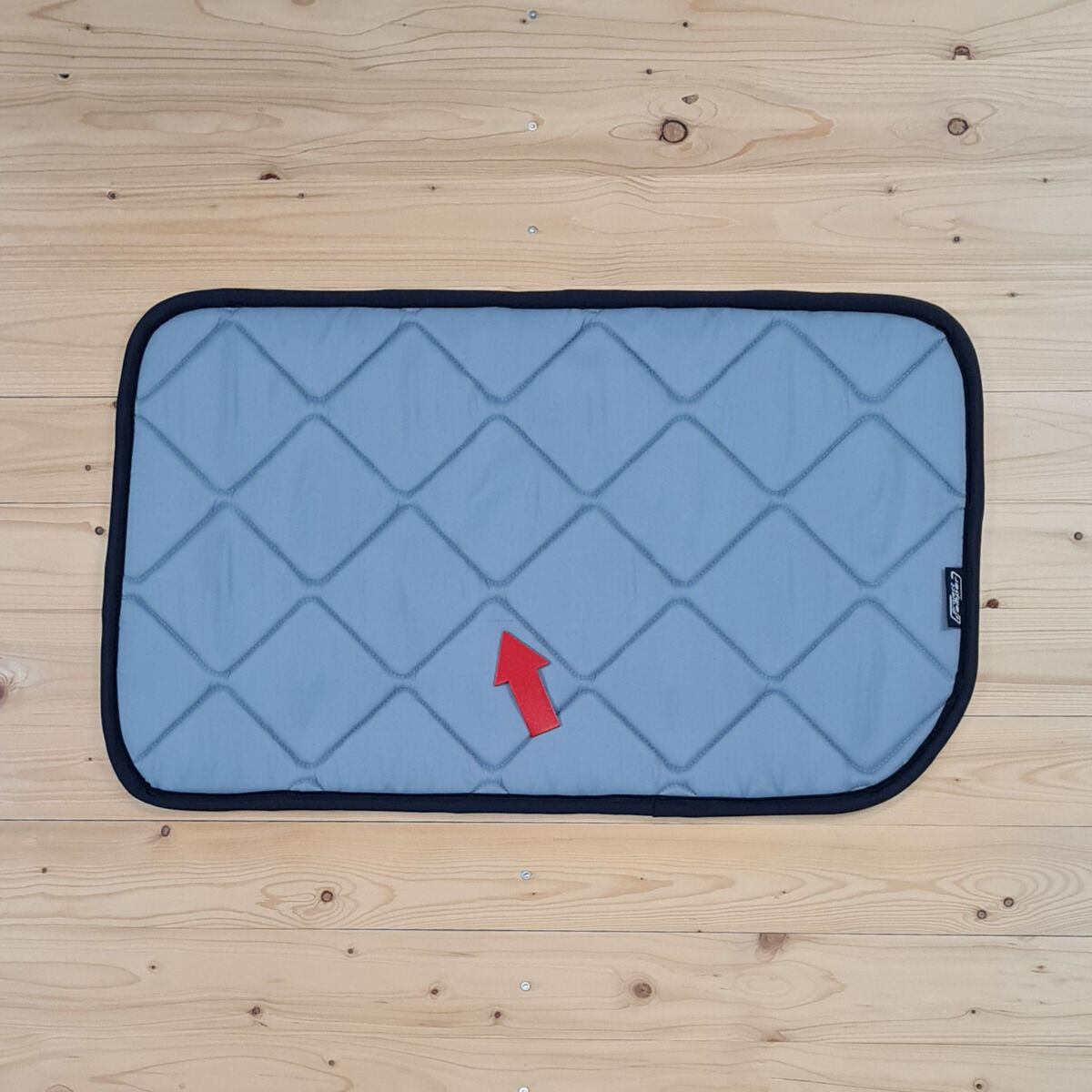 B-Ware: Magnet-Thermomatte VW Caddy 5 Seitenscheibe Mitte Fahrerseite Schiebetür langer Radstand verkleidet (Caddy Maxi) [Stone (Grau) / Schwarz]
