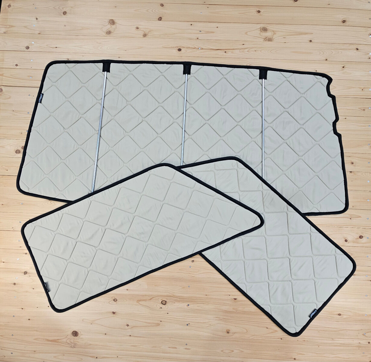 Lagerware: Magnet-Thermomatte VW T3 Cockpit-Set [Sand Beige/ Schwarz]