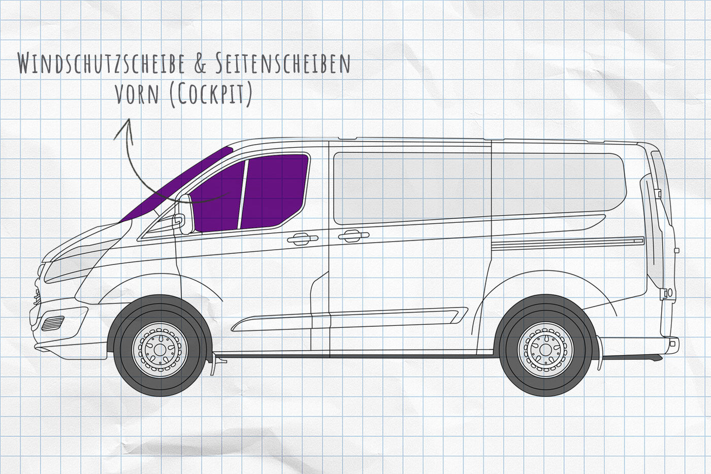 Magnet-Außenisolierung für Ford Transit, Tourneo Custom 1. Generation (2012-2023), Custom Nugget, Nugget Plus (2014-2023)
