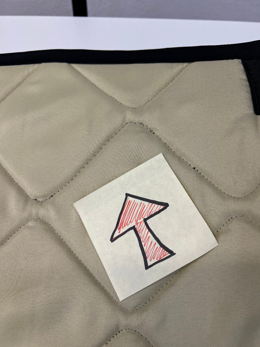 B-Ware: Magnet-Thermomatte Fiat Ducato, Peugeot Boxer u. Citroen Jumper Windschutzscheibe mit Innenraum-Rückspiegel [Sand (beige)/Schwarz]