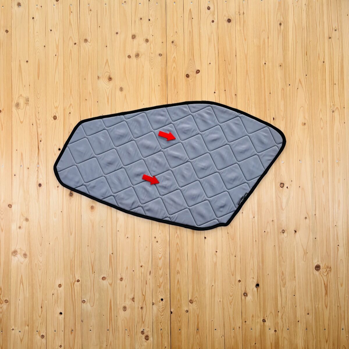 B-Ware: Magnet-Thermomatte Ford Transit ab 2014 Seitenscheibe Cockpit Beifahrerseite [DriveDressy Grey / Schwarz]