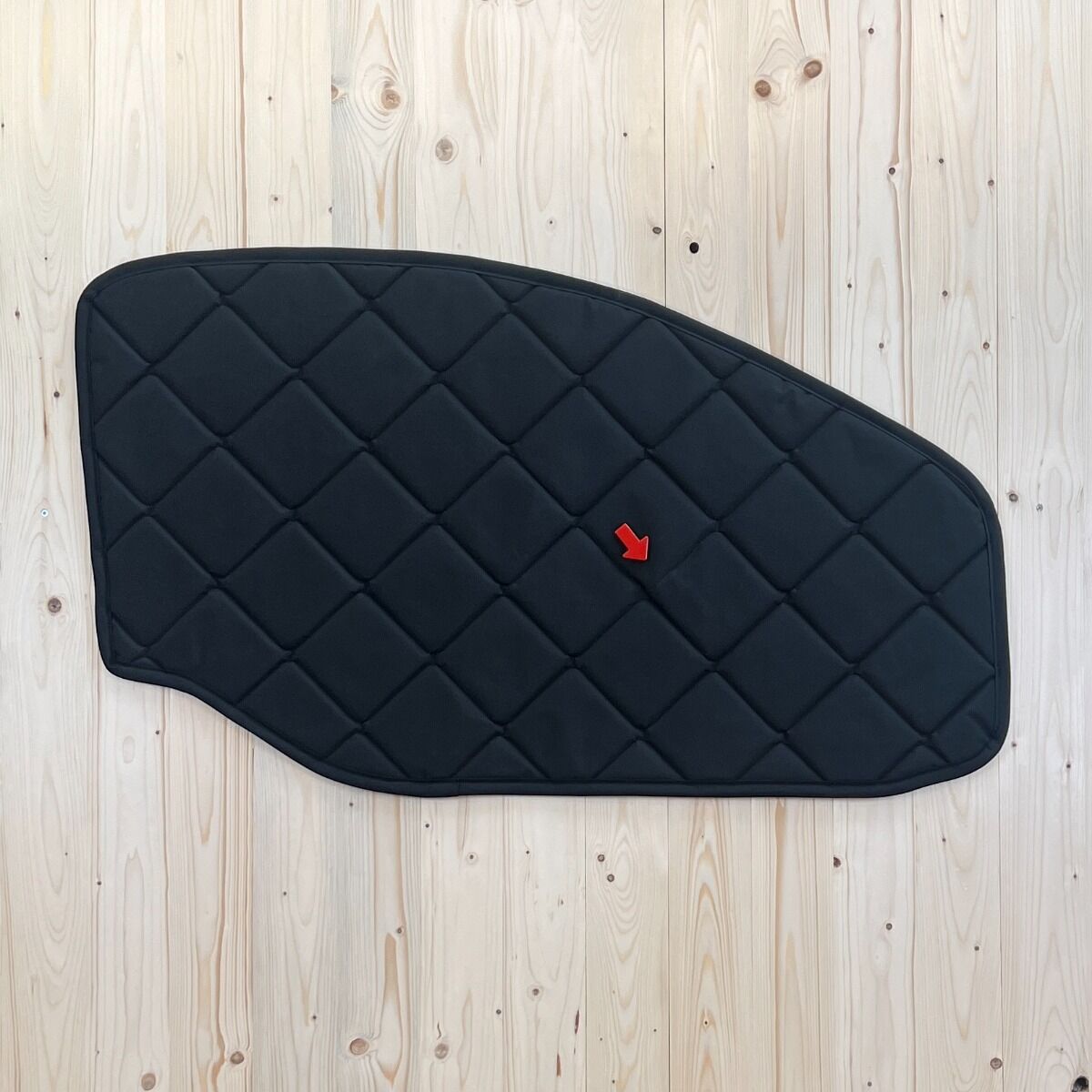 B-Ware: Magnet-Thermomatte Ford Transit und Tourneo Custom Seitenscheibe Cockpit Beifahrerseite [Black (schwarz)/Schwarz]