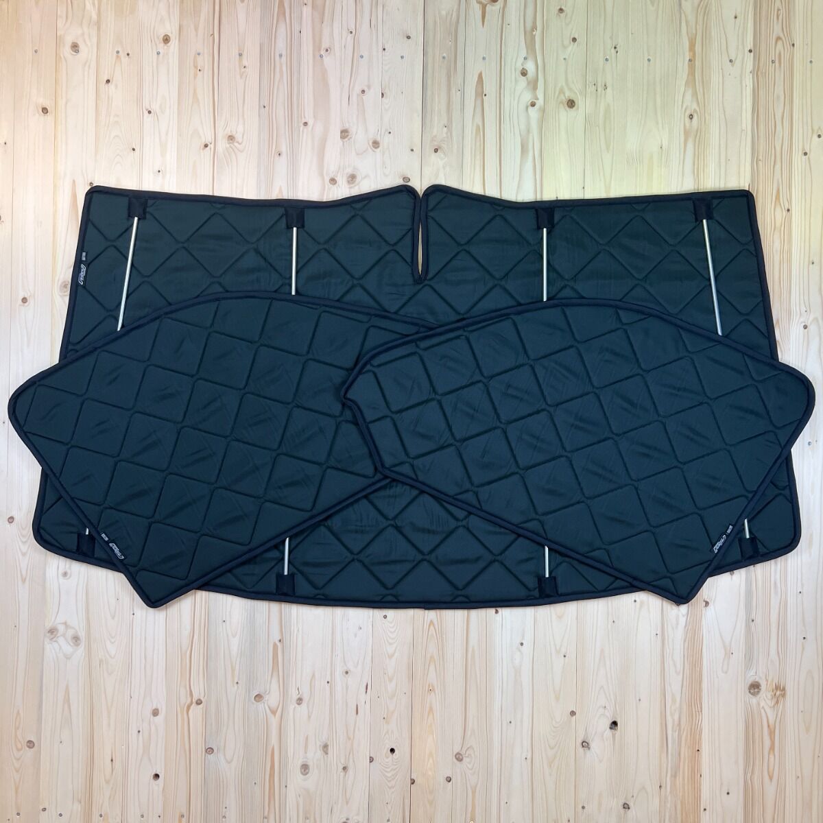 Lagerware: Magnet-Thermomatten VW T61 Cockpit-Set [Drive Dressy Magic Forest Green / Schwarz]