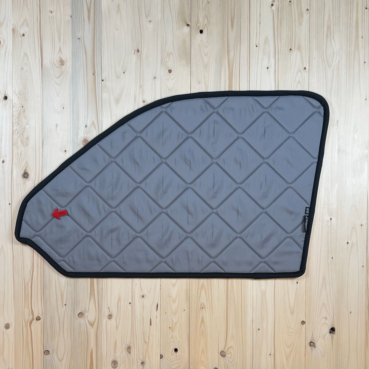 B-Ware: Magnet-Thermomatte VW T6.1 Seitenscheibe Cockpit Beifahrerseite [Stone (grau)/Schwarz]