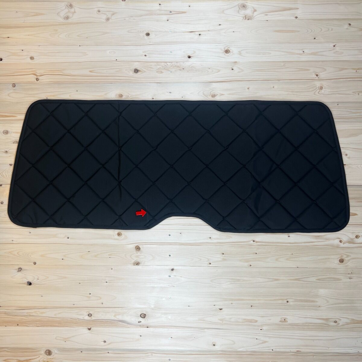 B-Ware: Magnet-Thermomatte VW T6 Heckscheibe mit Scheibenwischer [Stone (grau)/Schwarz]