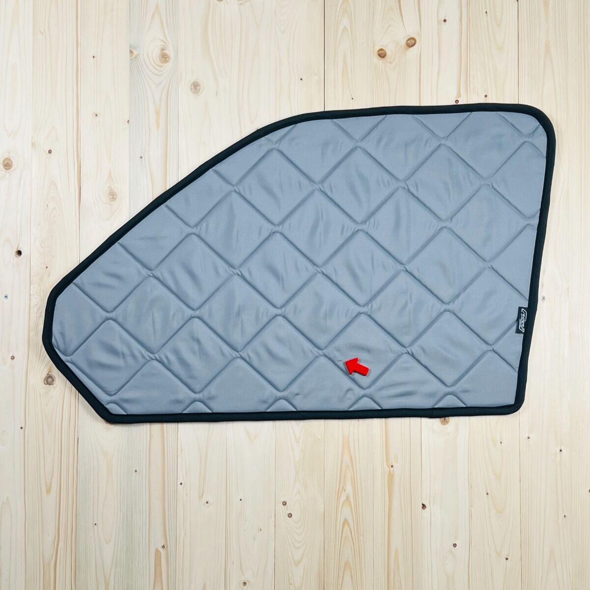 B-Ware: Magnet-Thermomatte VW T5 Seitenscheibe Cockpit Beifahrerseite [Stone (Grau)/ Schwarz]