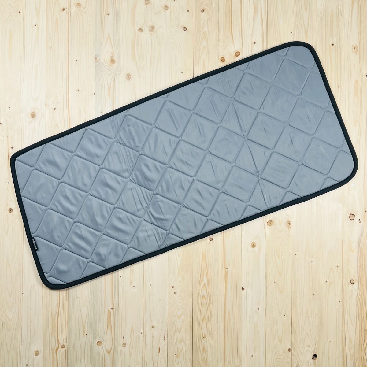 B-Ware: Magnet-Thermomatte VW T6.1 Seitenscheibe hinten Fahrerseite langer Radstand [Stone (Grau)/Schwarz]