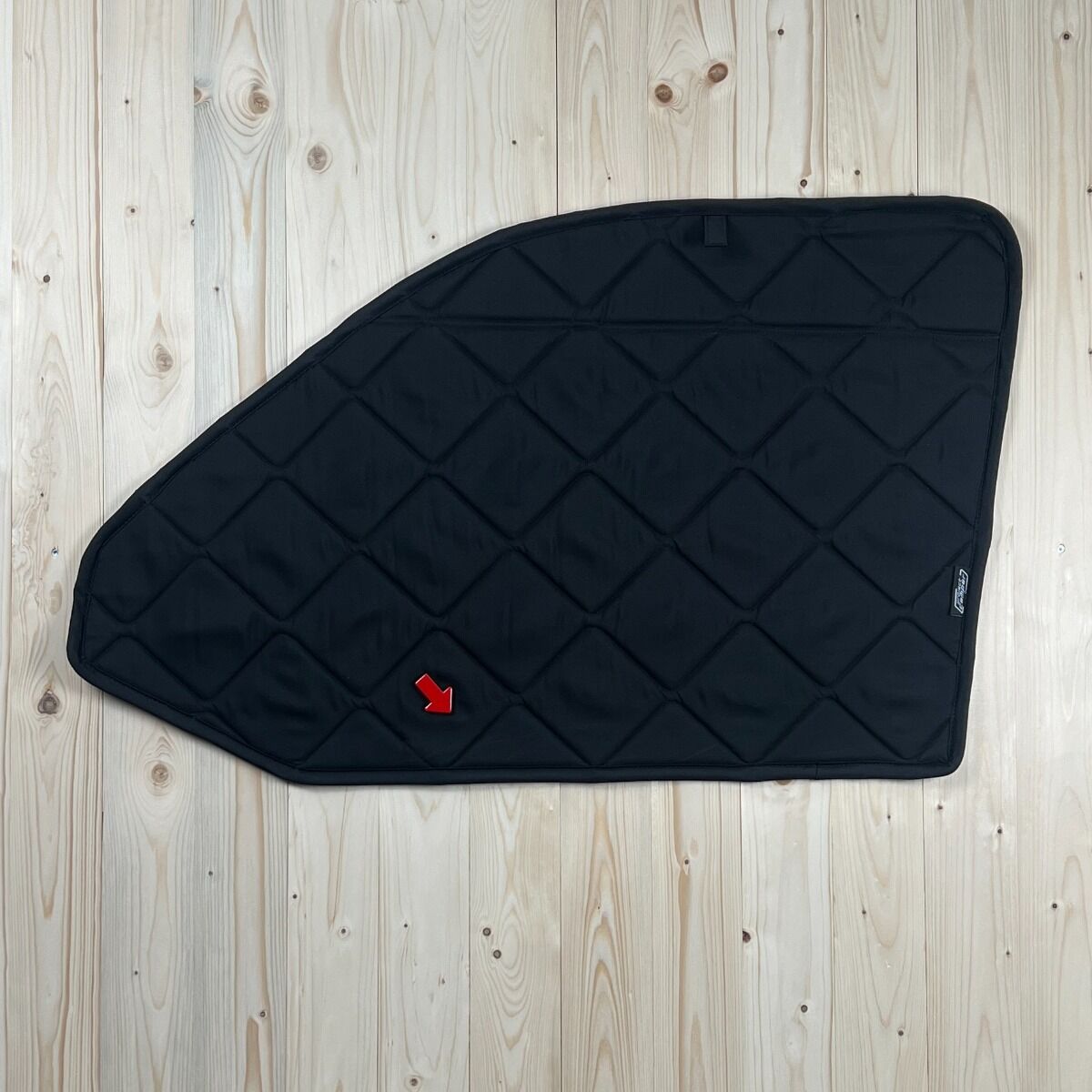 B-Ware: Magnet-Thermomatte VW T6 Seitenscheibe Cockpit Beifahrerseite mit Klappnaht für Lüftungsgitter [Black (Schwarz)/ Schwarz]