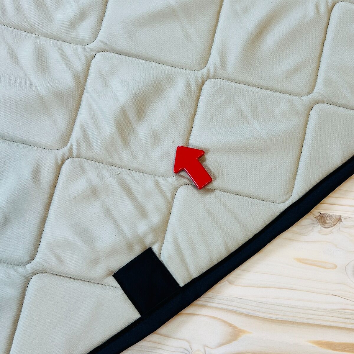 B-Ware: Magnet-Thermomatte Fiat Ducato, Peugeot Boxer u. Citroen Jumper Windschutzscheibe mit Innenraum-Rückspiegel [Sand (beige)/ schwarz]