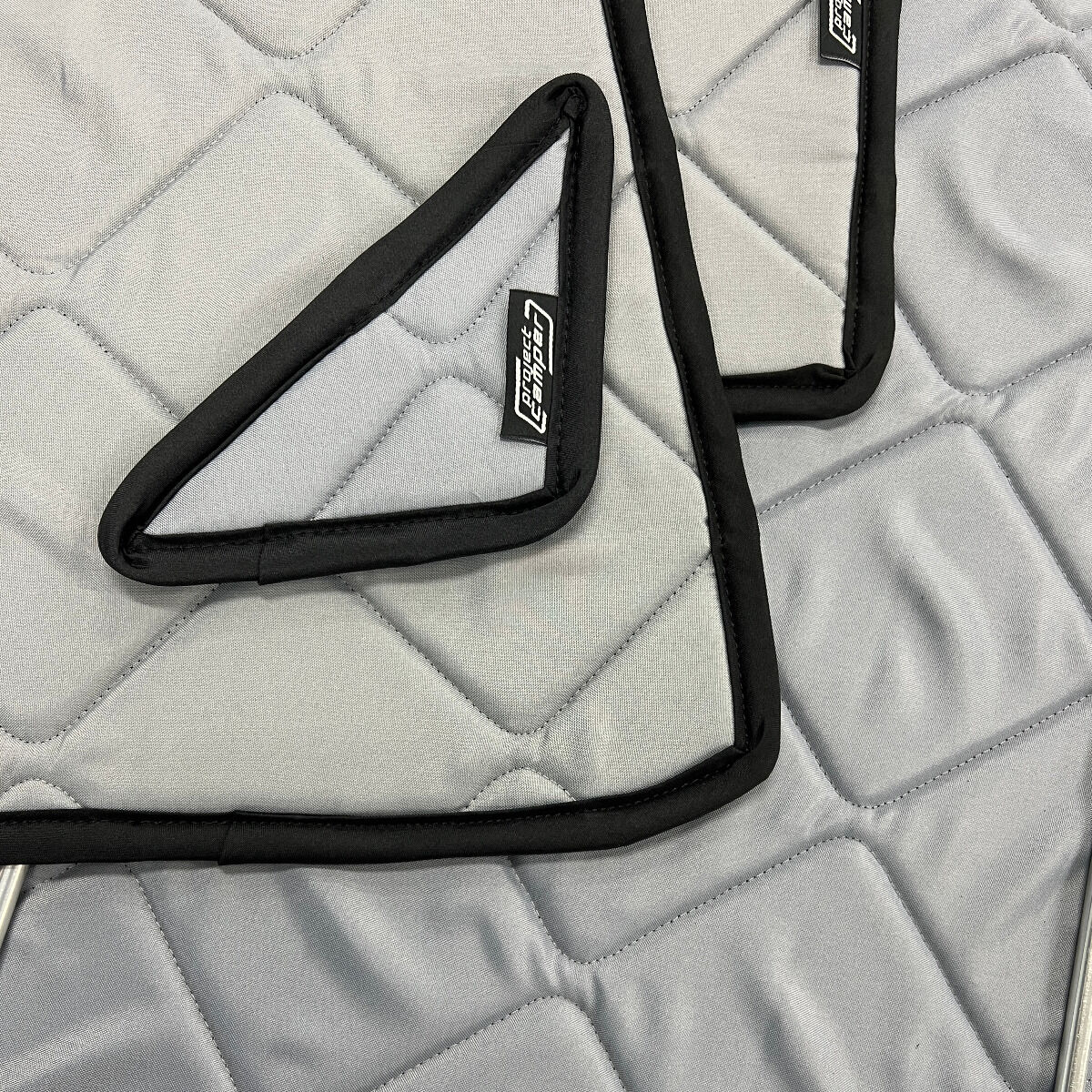 Magnet-Thermomatten Cockpitset Mercedes V-Klasse, Vito W447 (2014-heute) [Stone (Grau)/Schwarz]