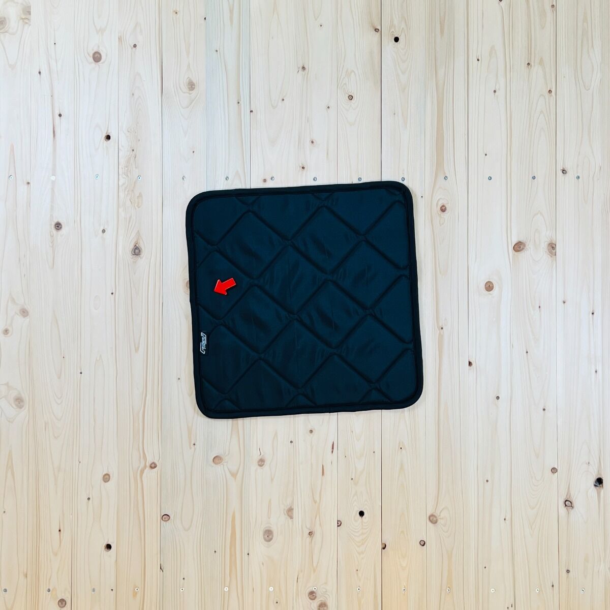 B-Ware: Magnet-Thermomatte für Maxxfan Dachlüfter (460 mm x 460 mm, R=45 mm) [Schwarz (black)/ Schwarz]