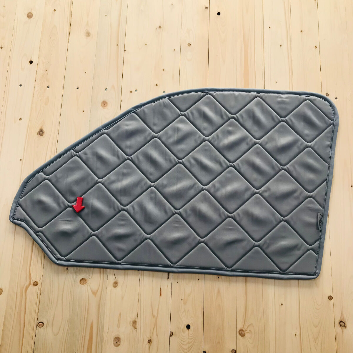 B-Ware: Magnet-Thermomatte VW T6.1 Seitenscheibe Cockpit Beifahrerseite [Stone (Grau)/ Lichtgrau]