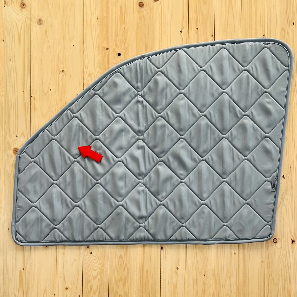 B-Ware: Magnet-Thermomatte VW Crafter 2 Seitenscheibe Cockpit Beifahrerseite [Stone (Grau) / Lichtgrau]