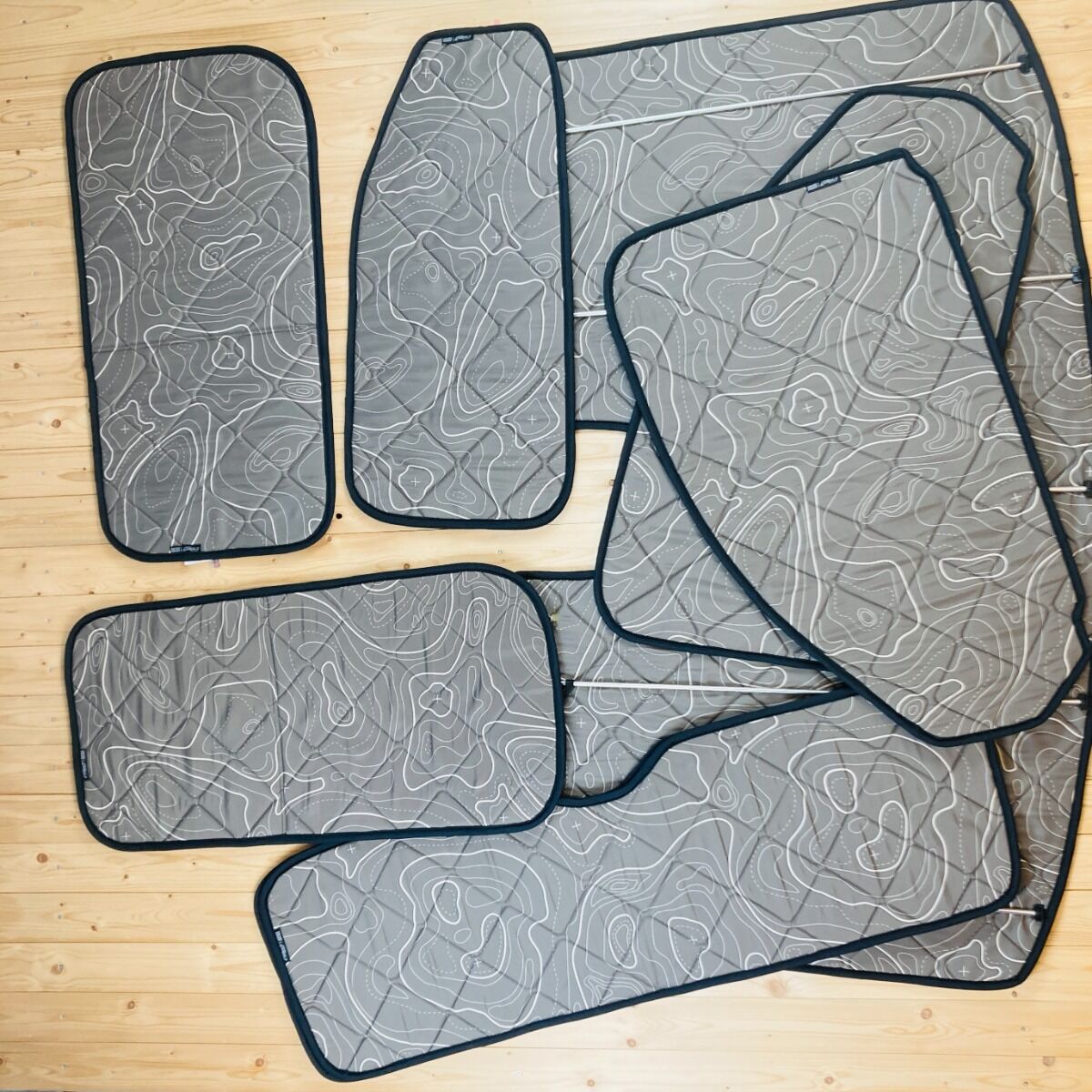 Lagerset B-Ware: Magnet-Thermomatten Ford Transit Custom V710 Complett Set