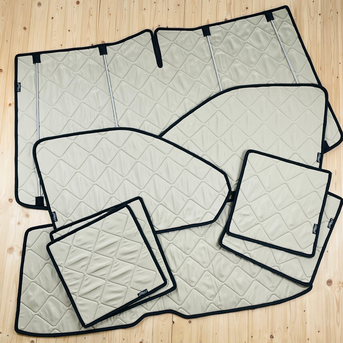 Lagerware: Magnet-Thermomatten VW T5 Komplett- Set