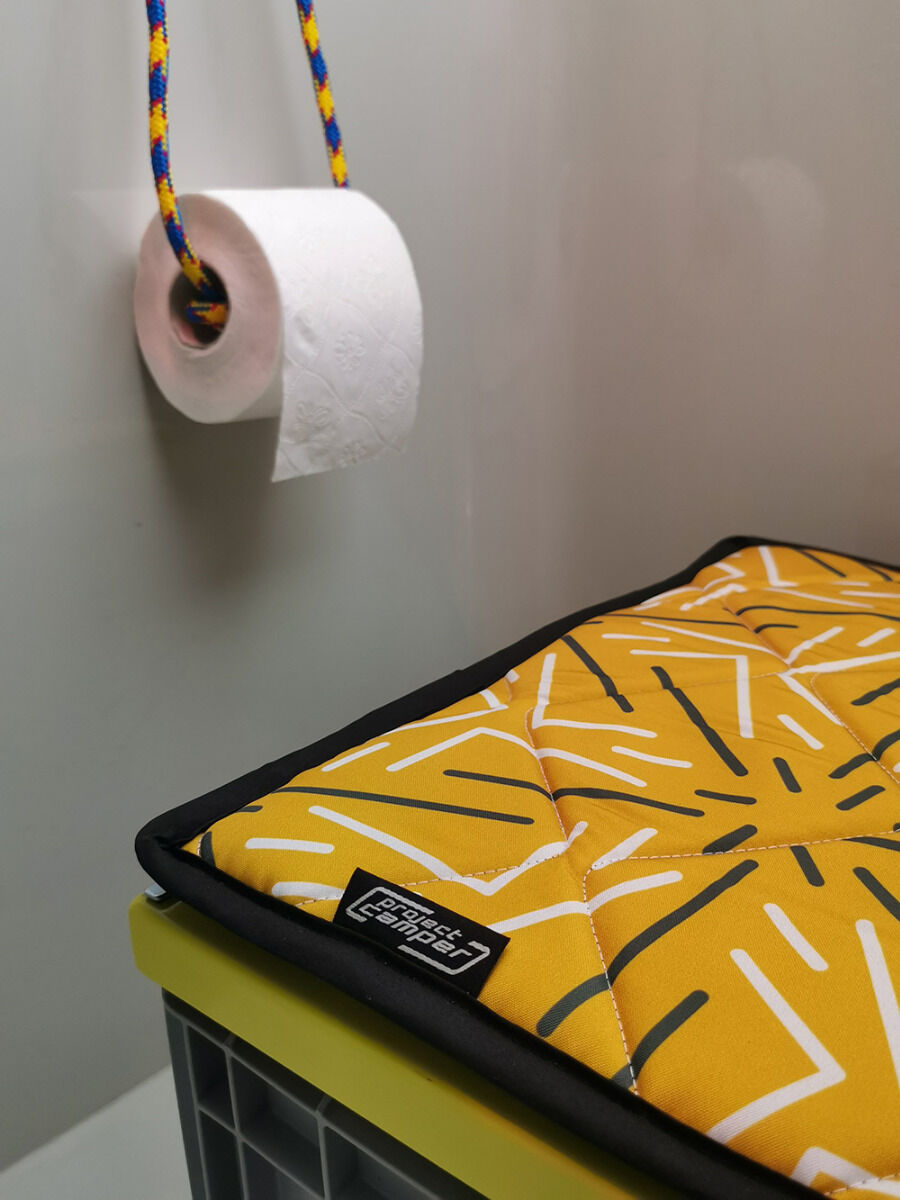 Magnet-Sitzkissen aus Thermomaterial für KoMa.Land KackBox mini TTT