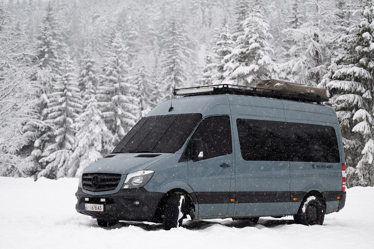 Magnet-Außenisolierung Mercedes Sprinter 906 und VW Crafter 1 Windschutzscheibe (2006-2018)