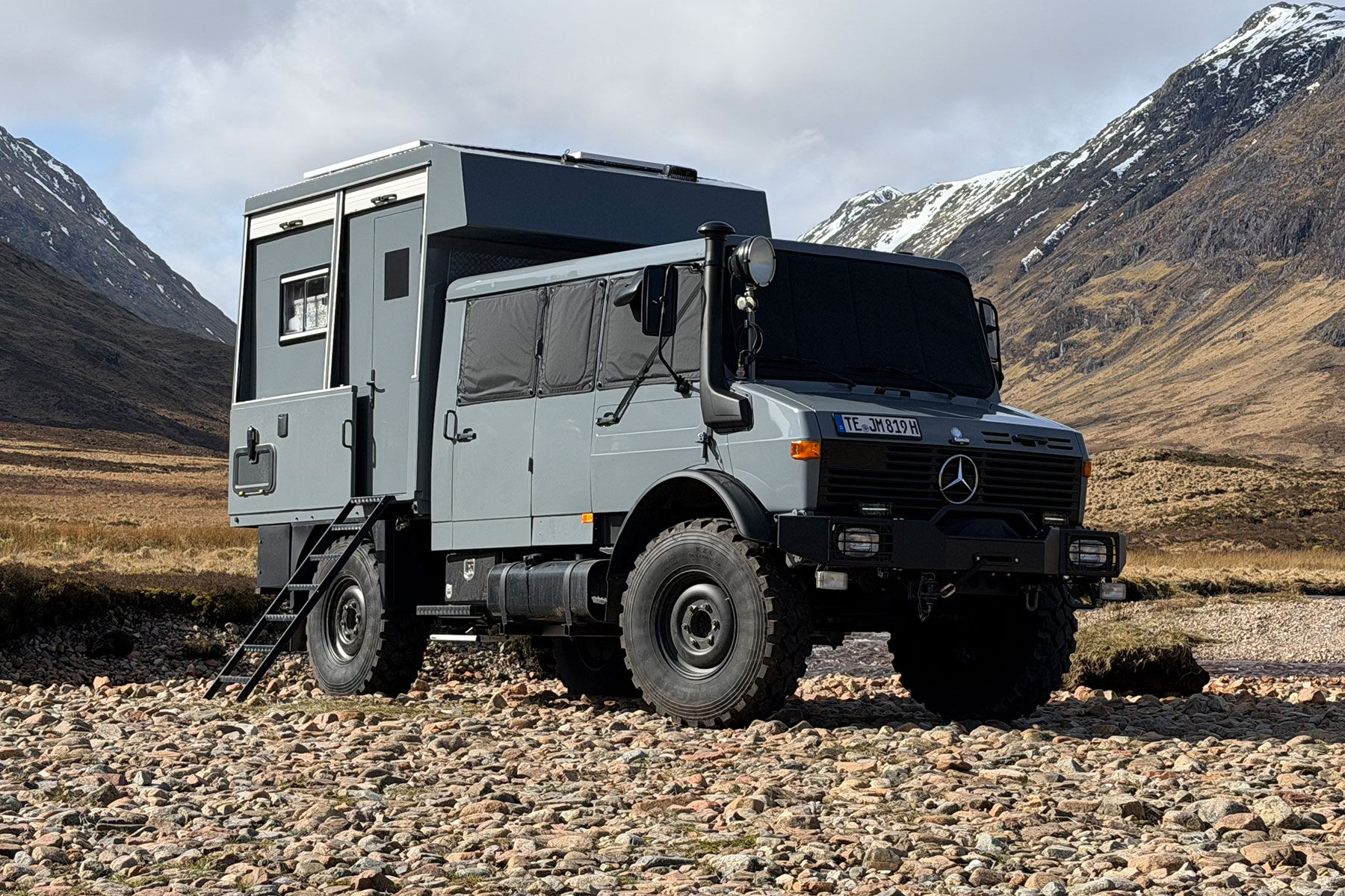 Magnet-AUSSENISOLIERUNG Mercedes Unimog Fahrerhaus Komplett-Set