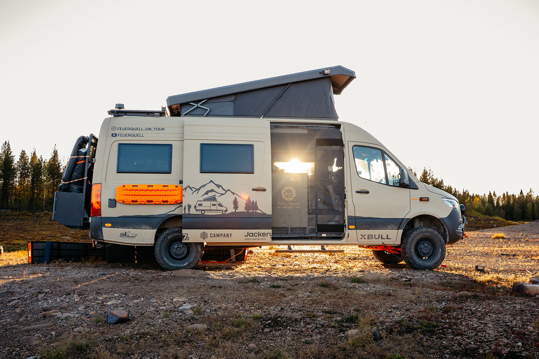 Magnet-Moskitonetz für Mercedes Benz Sprinter 907, 910 (2018-2025) Schiebetür Beifahrerseite