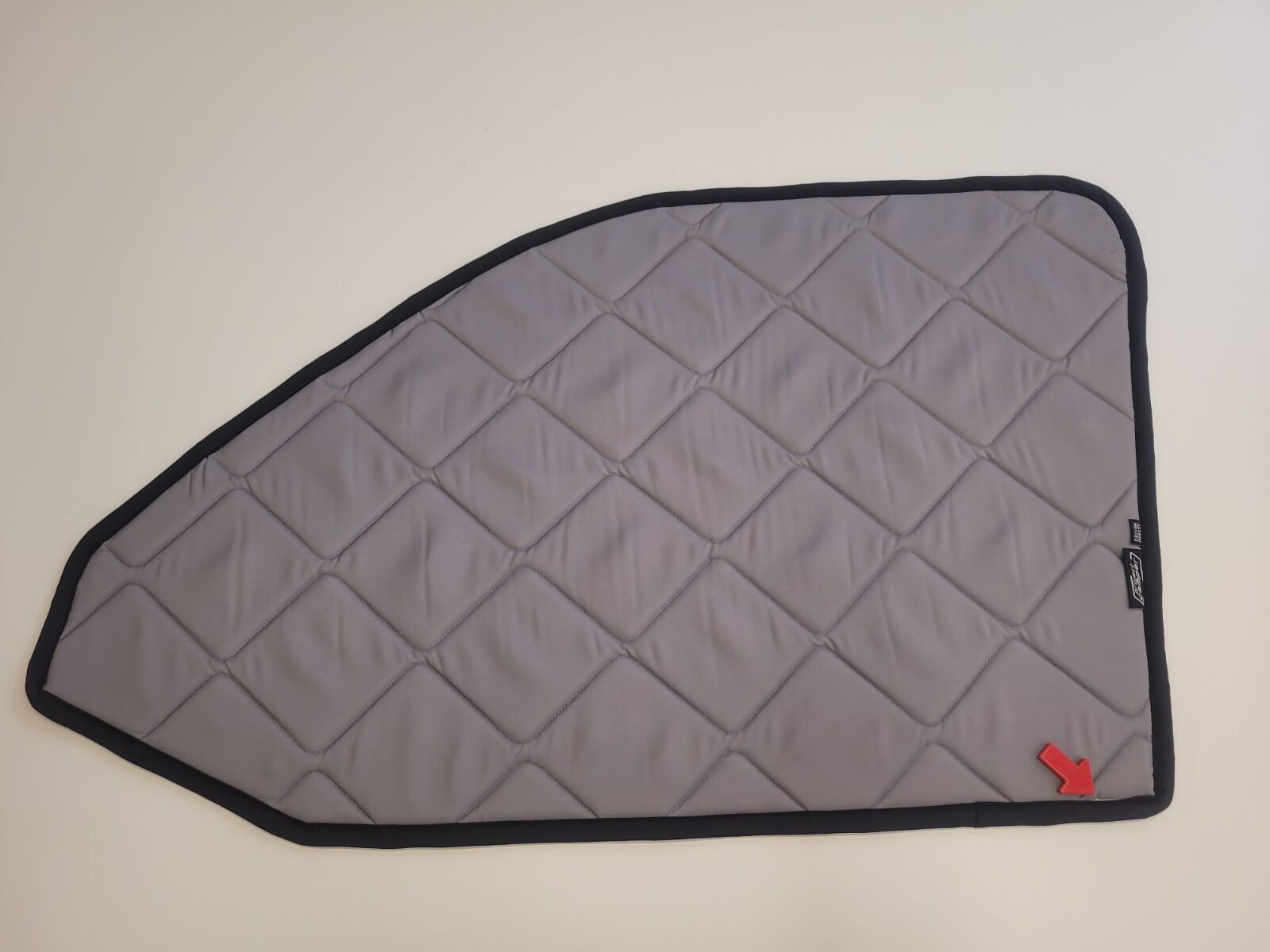 B-Ware: Magnet-Thermomatte VW T6 Seitenscheibe Cockpit Beifahrerseite [Drive Dressy Grey/Schwarz]