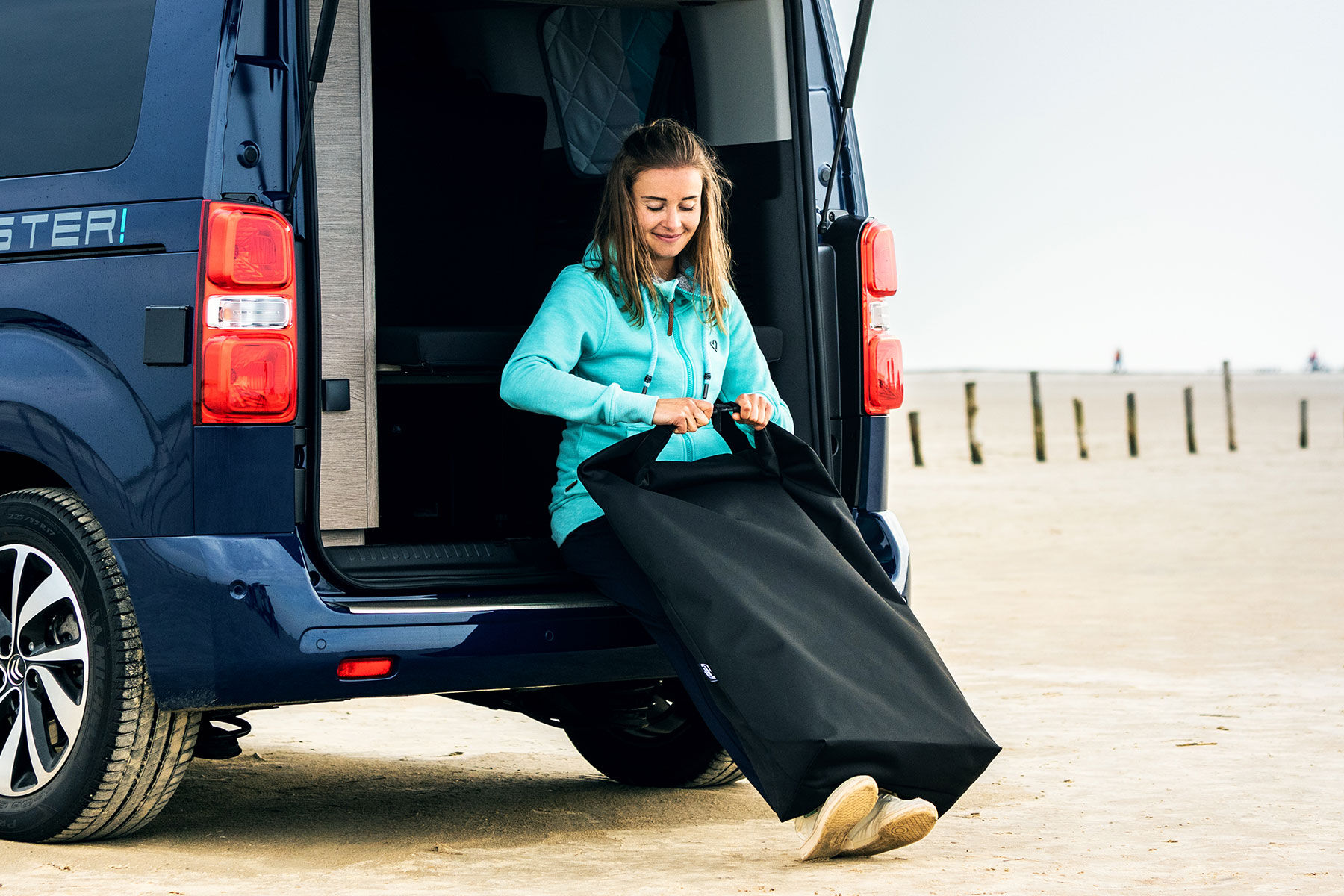 Packsack L passend für eine Magnet-Außenisolierung oder Magnet-Aufstelldachisolierung